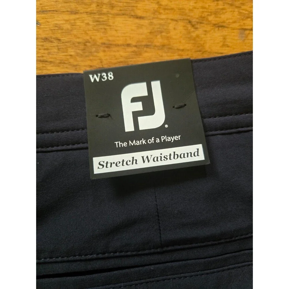 FootJoy FJ Men's Lightweight Performance Golf Shorts Blue Size 38 NWT